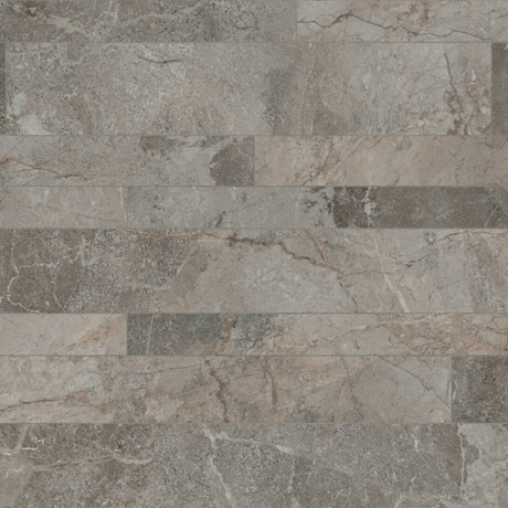The Aquaply Harmony Bowen Marble wall panel features deep earthy tones with easy installation, antibacterial protection and a 35 year guarantee