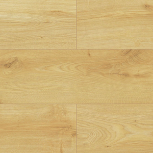The Warsaw Oak 12mm Laminate Flooring features AC4 rated, light oak tones with natural streaks and knots and 20-year warranty.