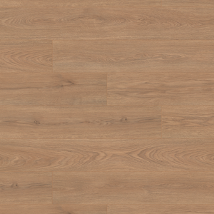 The Wheat Cornforth Oak Laminate Flooring - 8mm features natural warmth, AC4 durability, antibacterial, and easy 1Click 2Go installation