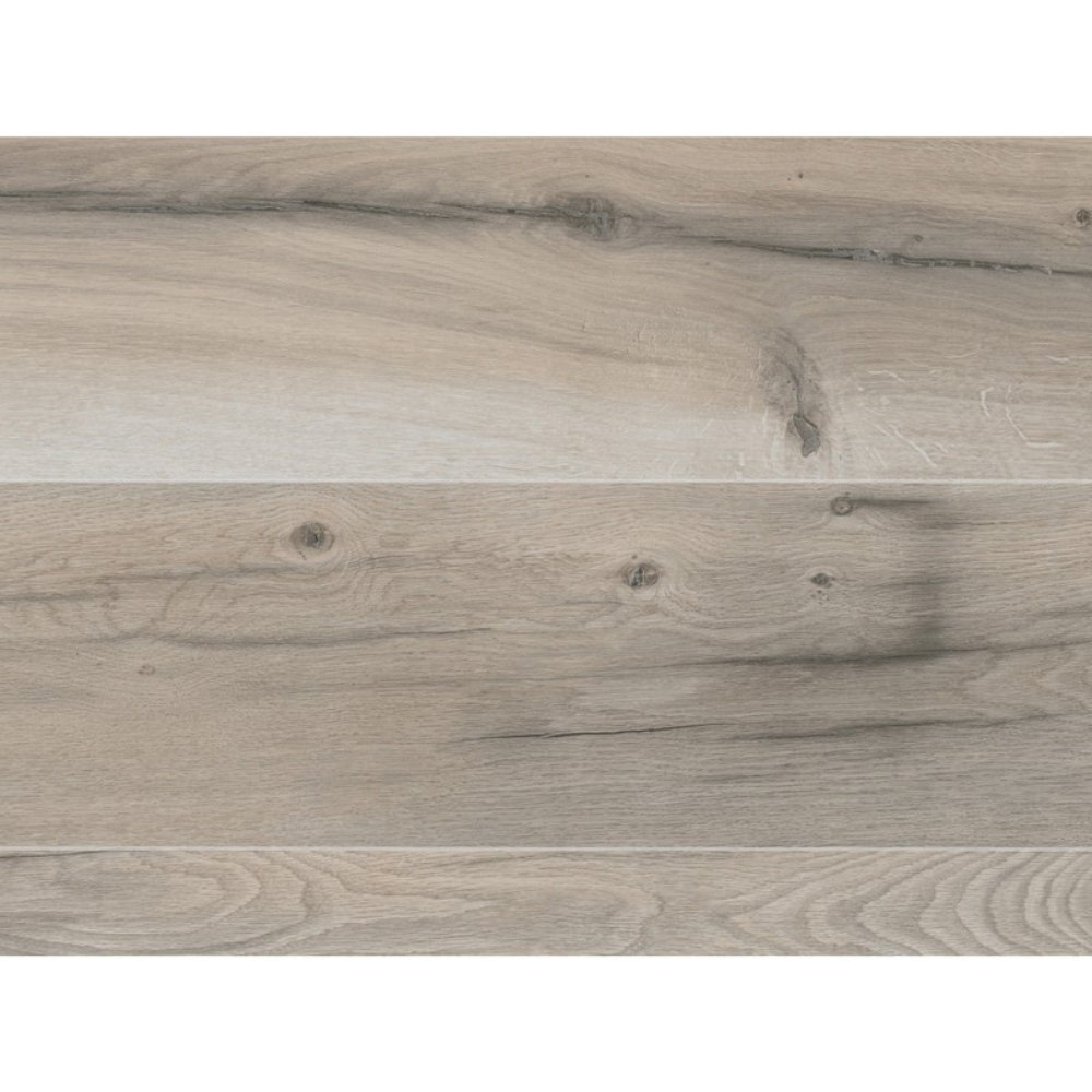 The Wilderness Oak Long & Wide Laminate Flooring - 12mm features Long planks, AC5 rated, scratch-resistant with V-groove bevels.