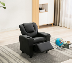 Kids Recliner - Black