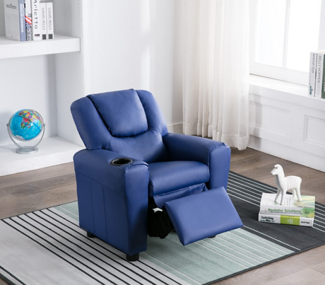 Blue Kids Recliner
