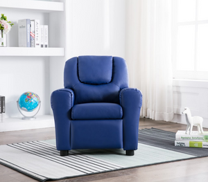Kids Recliner - Blue