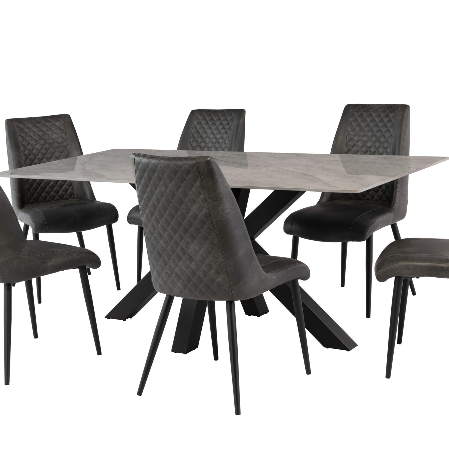 Clara Dining Table - Rebecca Grey