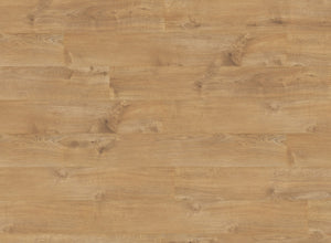 The Sherwood Oak Laminate Flooring - 12mm features wood-like look, antibacterial, AC4 wear rating, underfloor heating compatible, 20-year guarantee, easy Click2go installation.