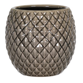 grey planter
