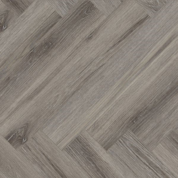 rustic oak herringbone vinyl flooring