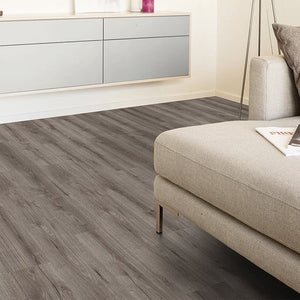 The Lifestyle Oak Capilla Laminate Flooring - 12mm offers AC4 durability, oak tones, drop-lock installation and 30-year warranty