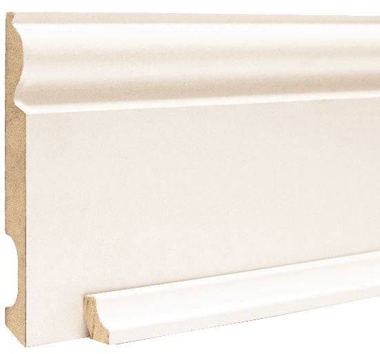 White Scotia 2.4M flooring