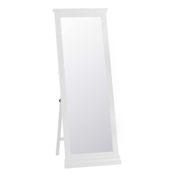 Weston Cheval Mirror - White
