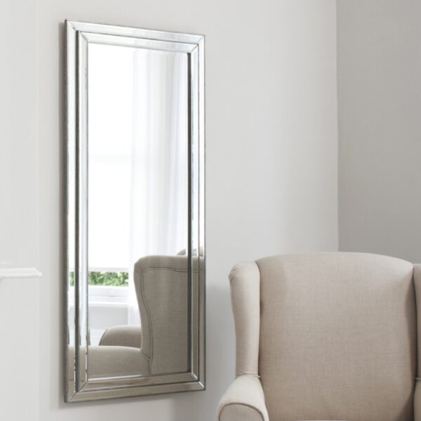Gallery™ Chambery Leaner Mirror Pewter