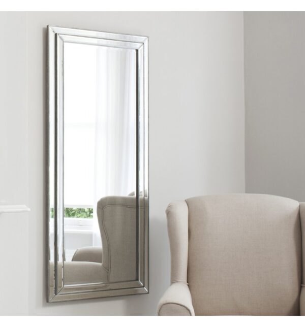 Gallery™ Chambery Leaner Mirror Pewter