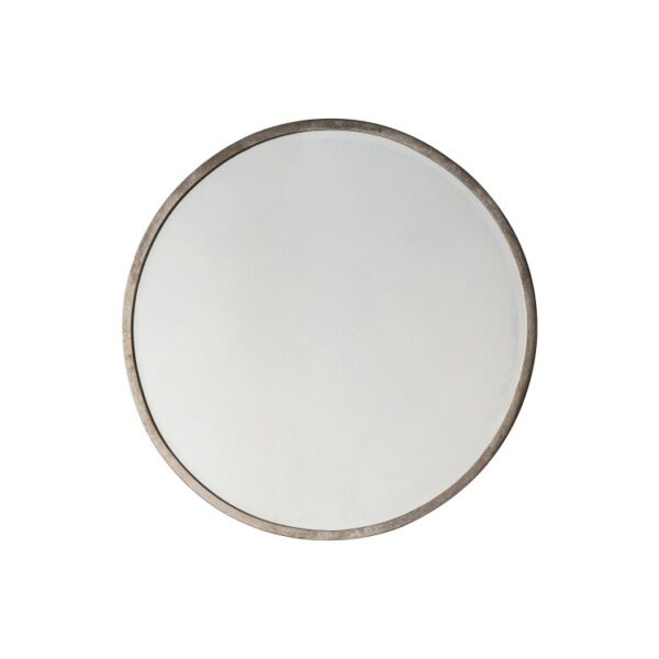 Gallery™ Higgings Round Mirror Silver, Wall Mirror