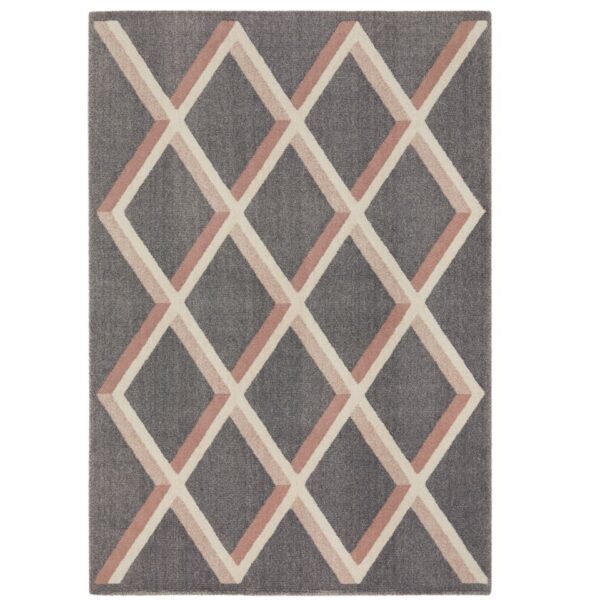 Chad Rug - Pink/Brown, Rugs for your home, Geometric Rug