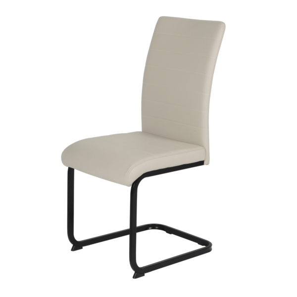 Lucy PU Dining Chair Taupe