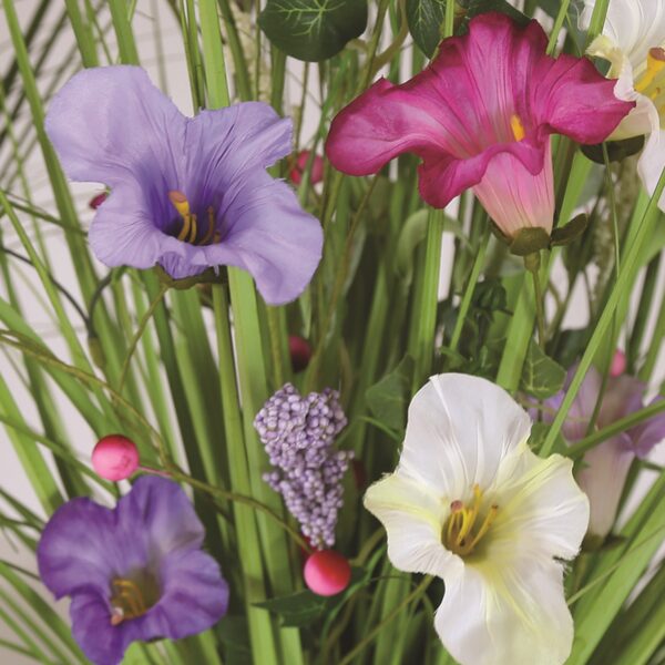 Morning Glory Floral Bundle 70cm, Faux Flowers, Artificial Plant