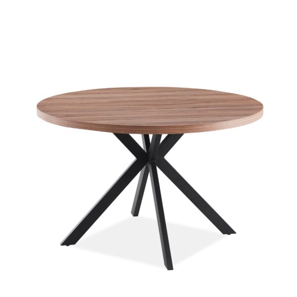 Florence Round Dining Table Walnut