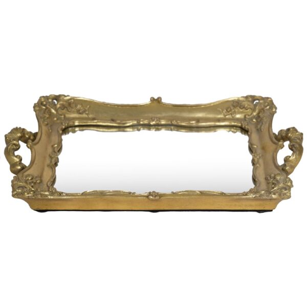 Gold Mirrored Serving Tray