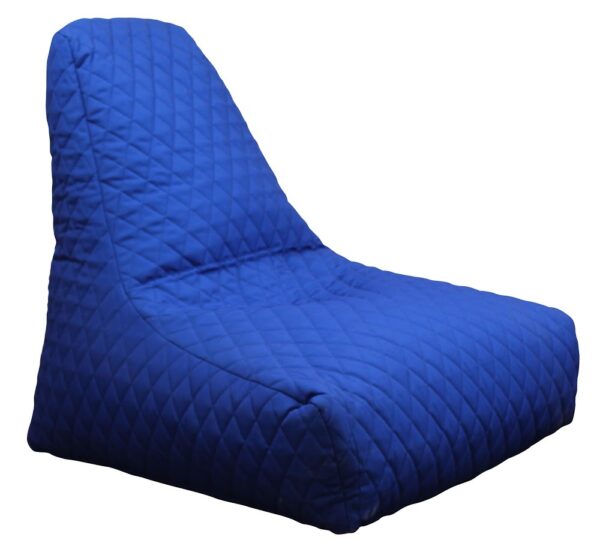 Quilted Bean Bag Blue
