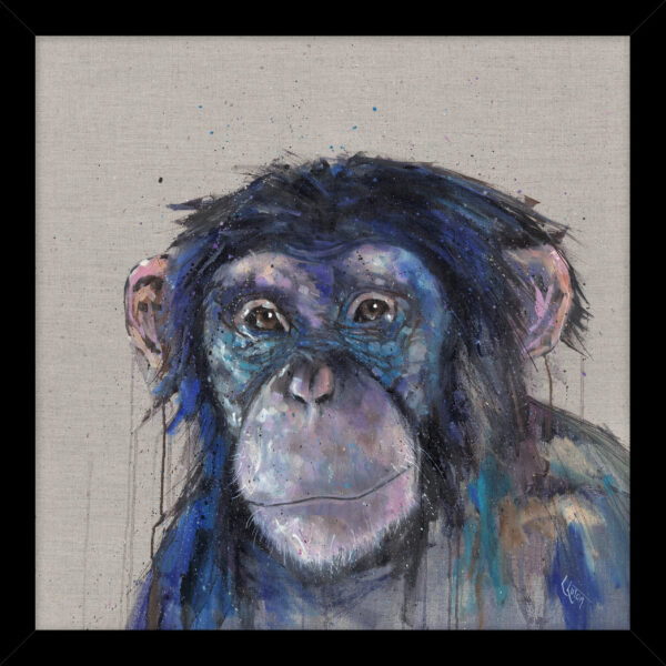 Charlie - Monkey Framed Print