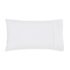 Bedeck of Belfast Fine Linens 300TC Egyptian Cotton Pillowcase, White