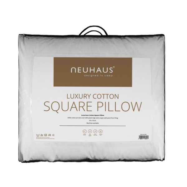 Neuhaus Luxury Square Cotton Pillow