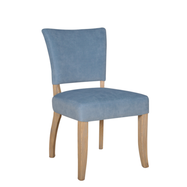 Ontario Blue Velvet Chair