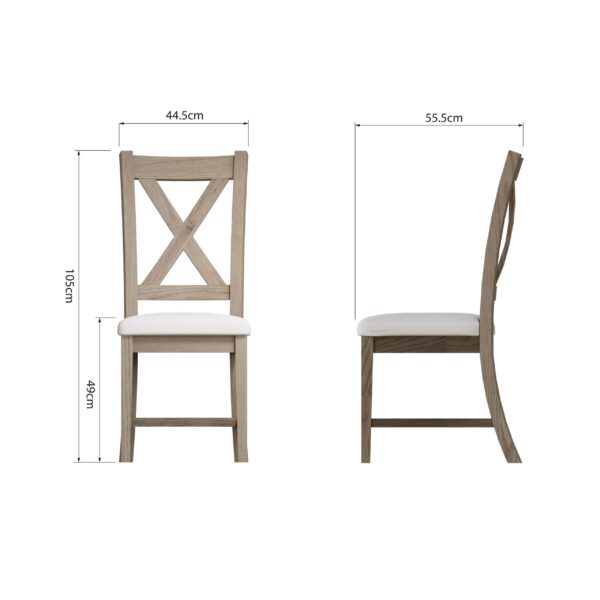 Finley Cross Backed Dining Chair