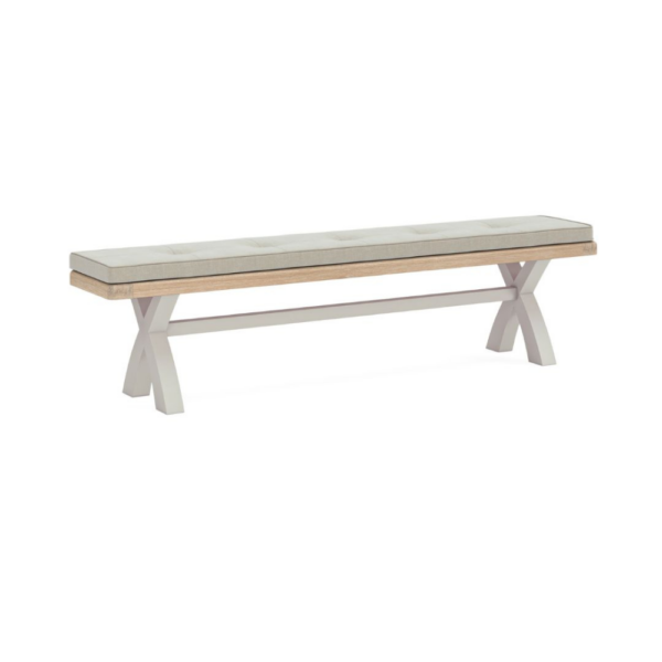 The Grey Normandy Cushion is design to fit with the Normandy 8077 Cross Bench